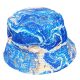blue cap